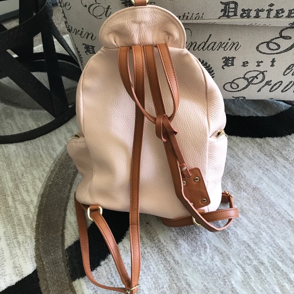 valentina leather backpack purse
